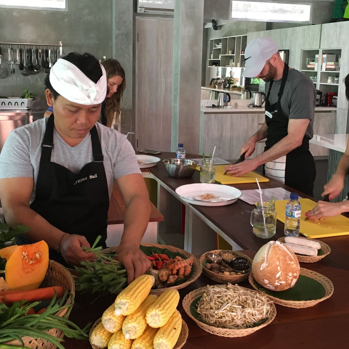 Pure Plant-Based Vegan Balinese Cooking Class in Organic Garden - 8 Course Feast