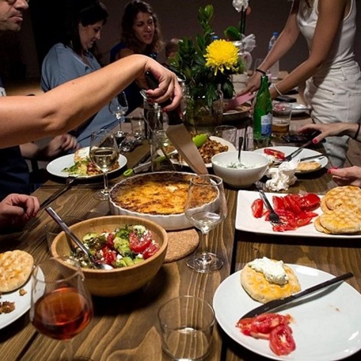 Traditional Greek Dinner Cooking Class in Monastiraki