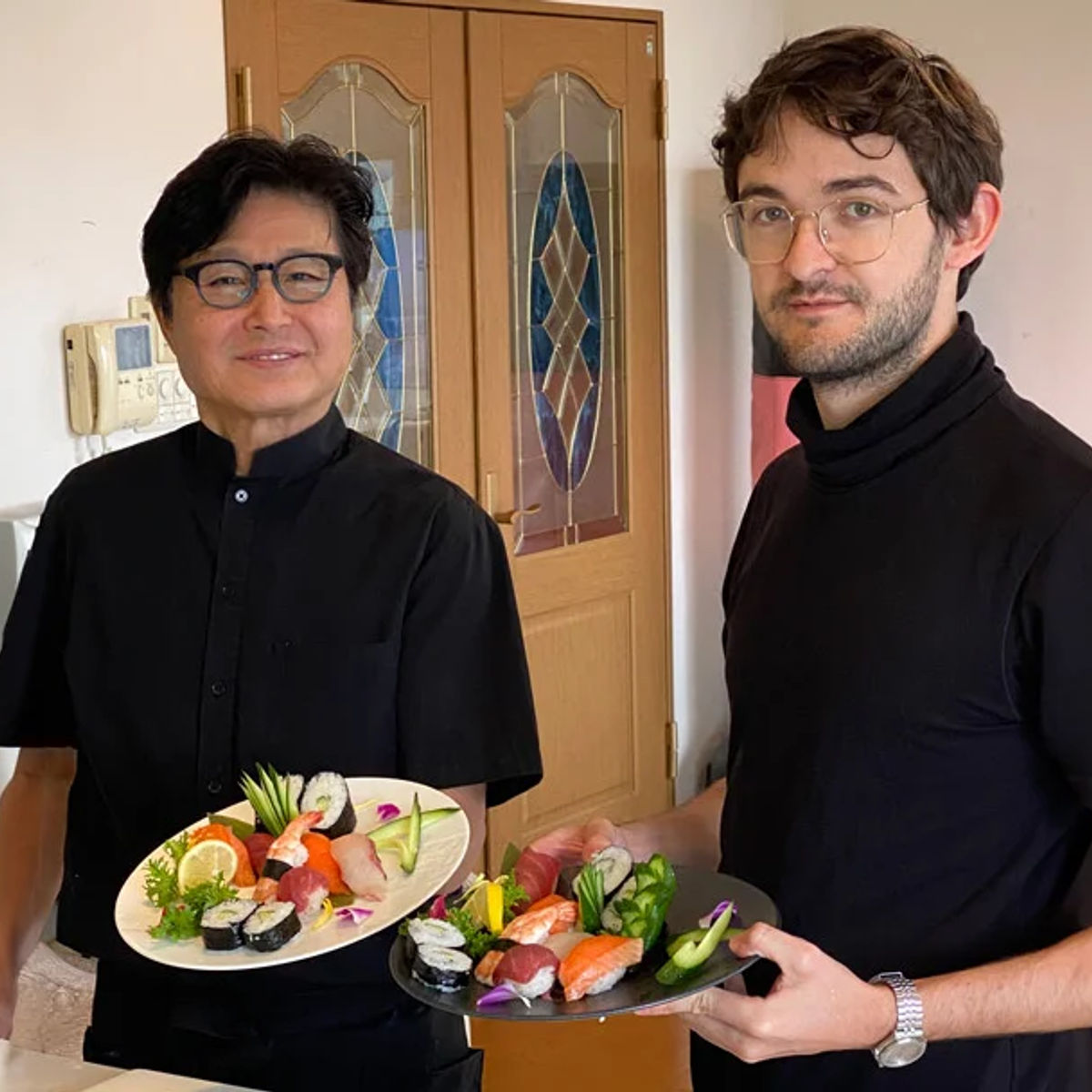 Ramen and Sushi Culinary Class with Tea Ceremony in Osaka