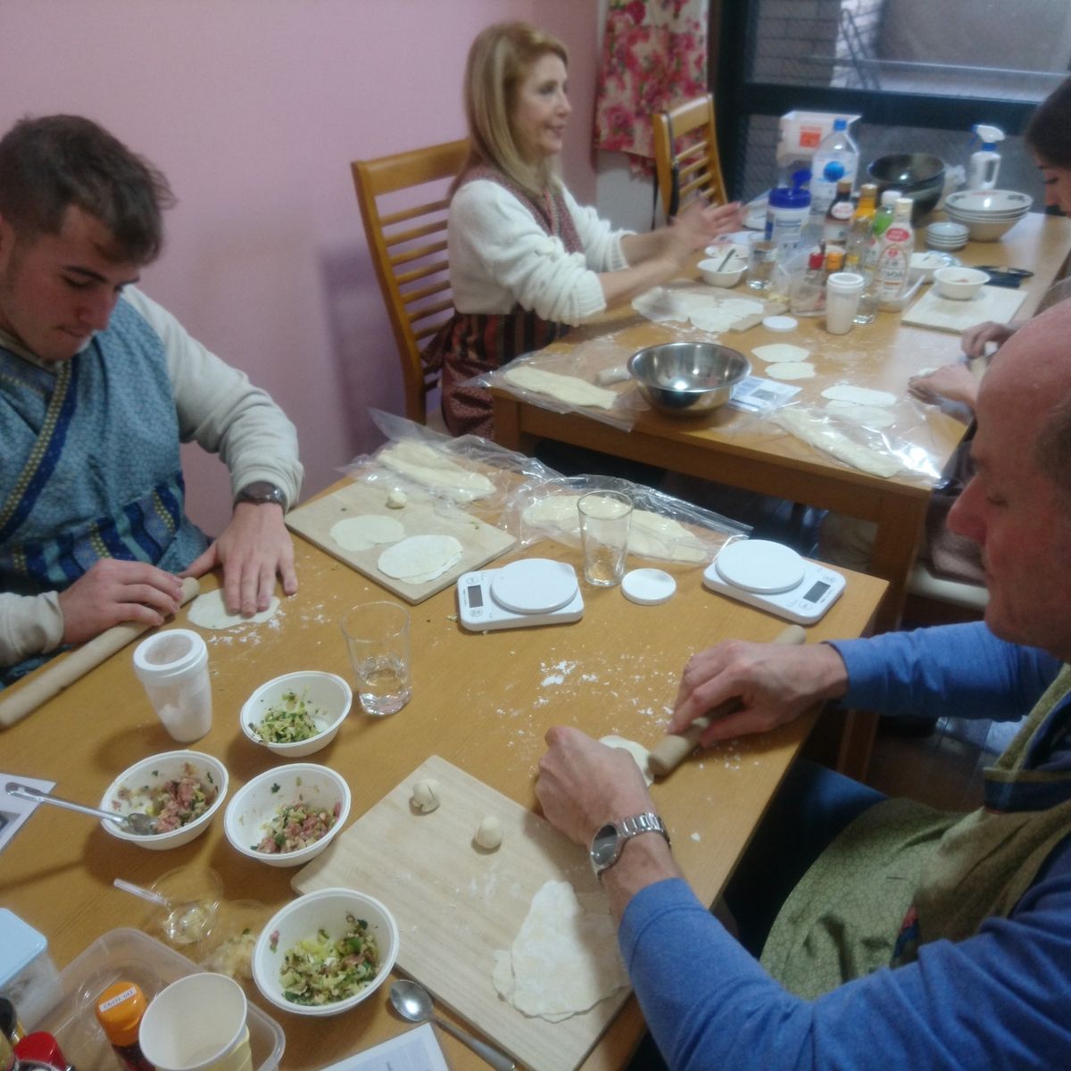 Ramen and Two Types of Gyoza (Dumplings) Cooking Class