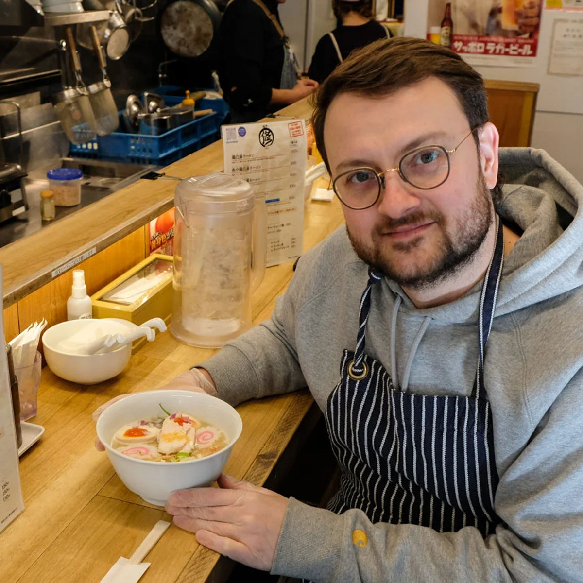 Ramen Culinary Class with Professional Chef in Osaka