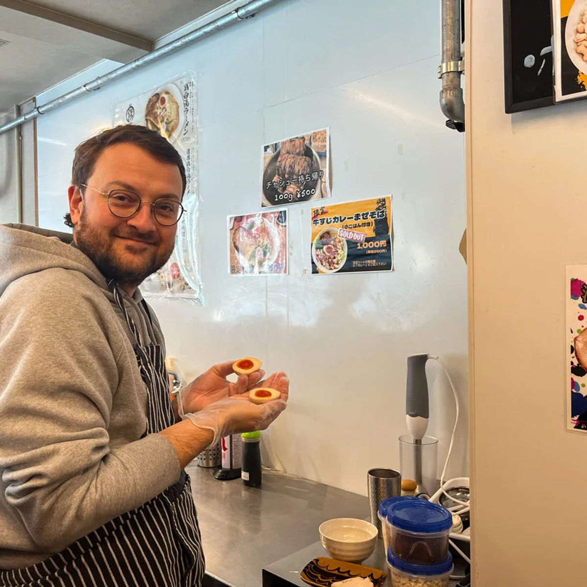 Ramen Culinary Class with Professional Chef in Osaka
