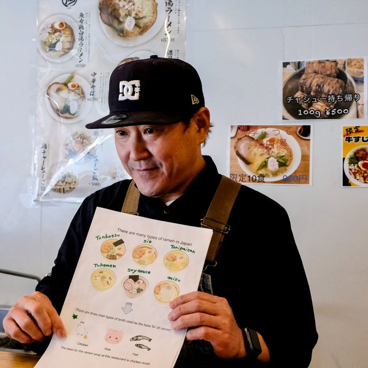 Ramen Culinary Class with Professional Chef in Osaka