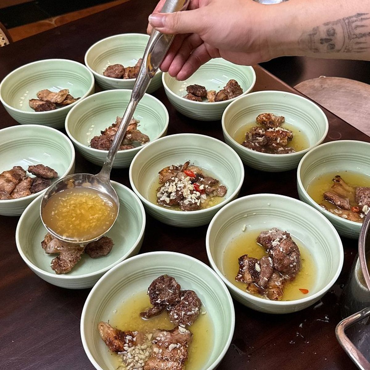 Relaxed Vietnamese Cooking Class with Market Tour and Homemade Wine Tasting