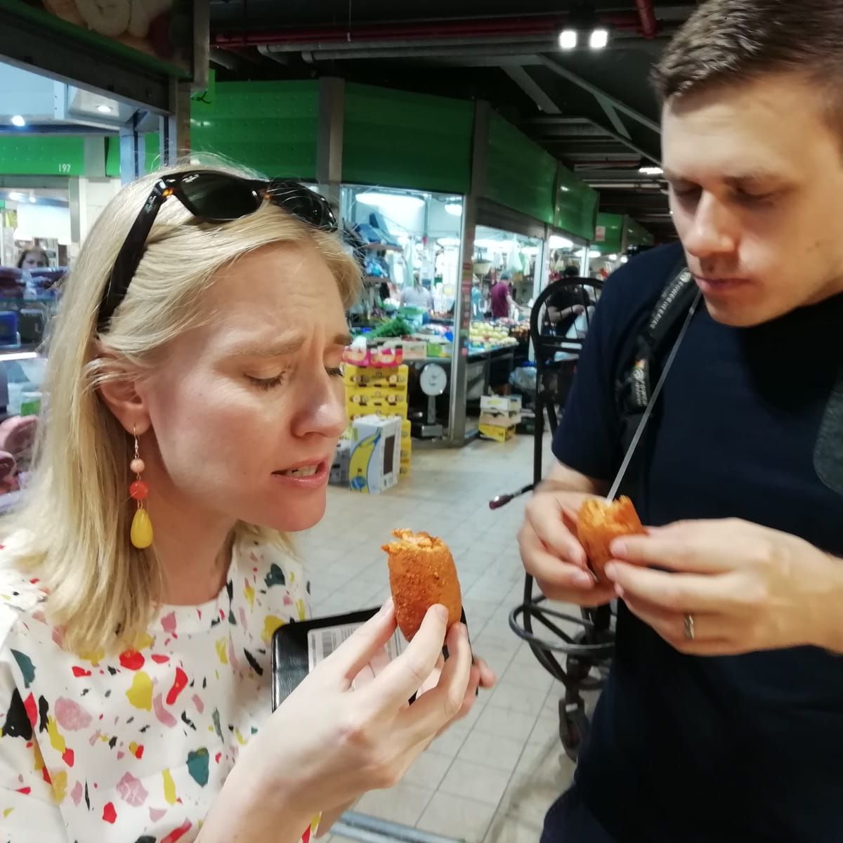 Visite et dégustation du marché alimentaire de Trionfale