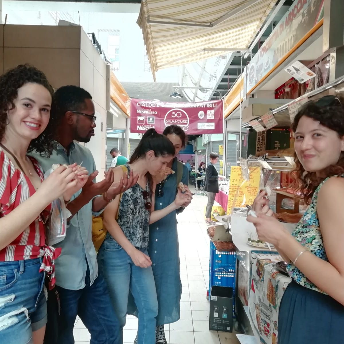 Visite et dégustation du marché alimentaire de Trionfale