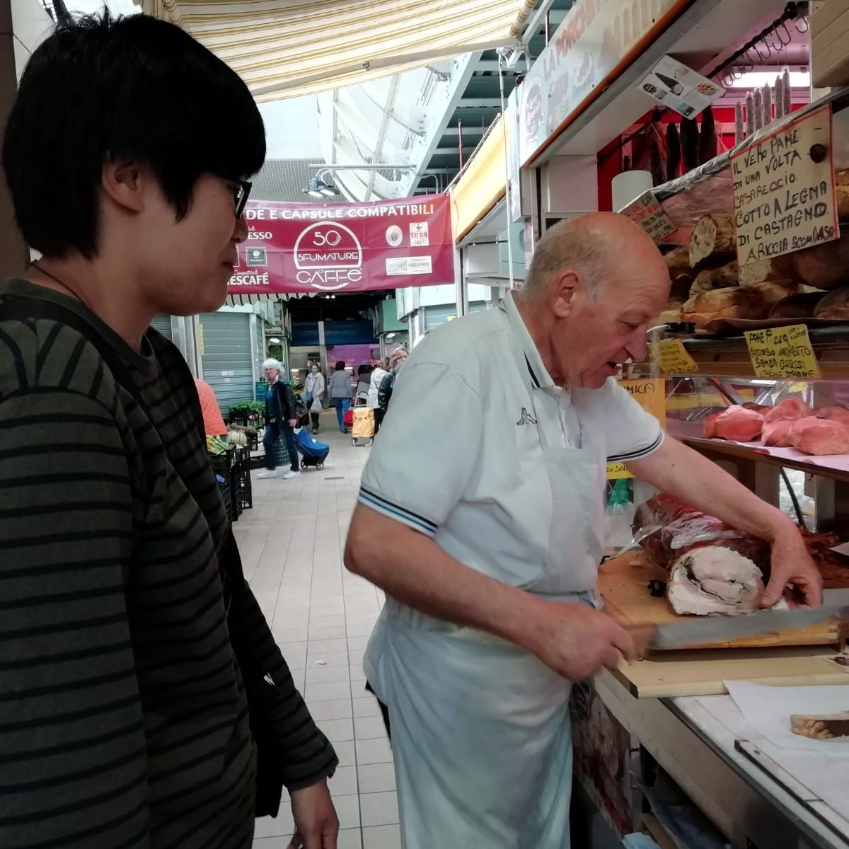 Visite et dégustation du marché alimentaire de Trionfale