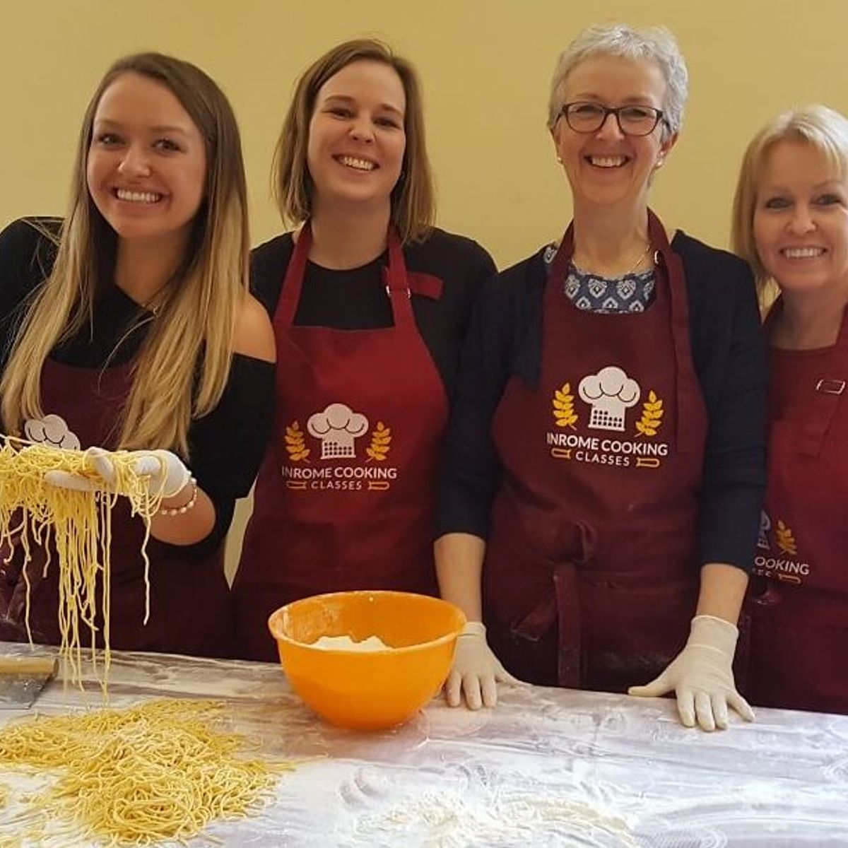 Roman Pasta and Wine-Pairing Class Private Class