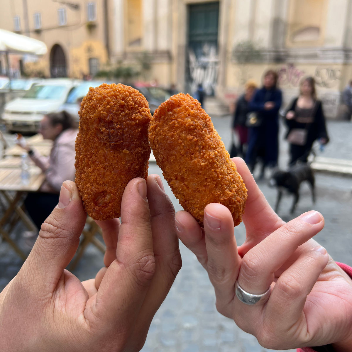 Rom-E-Bike-Tour: Ultimatives Streetfood- und Marktfest