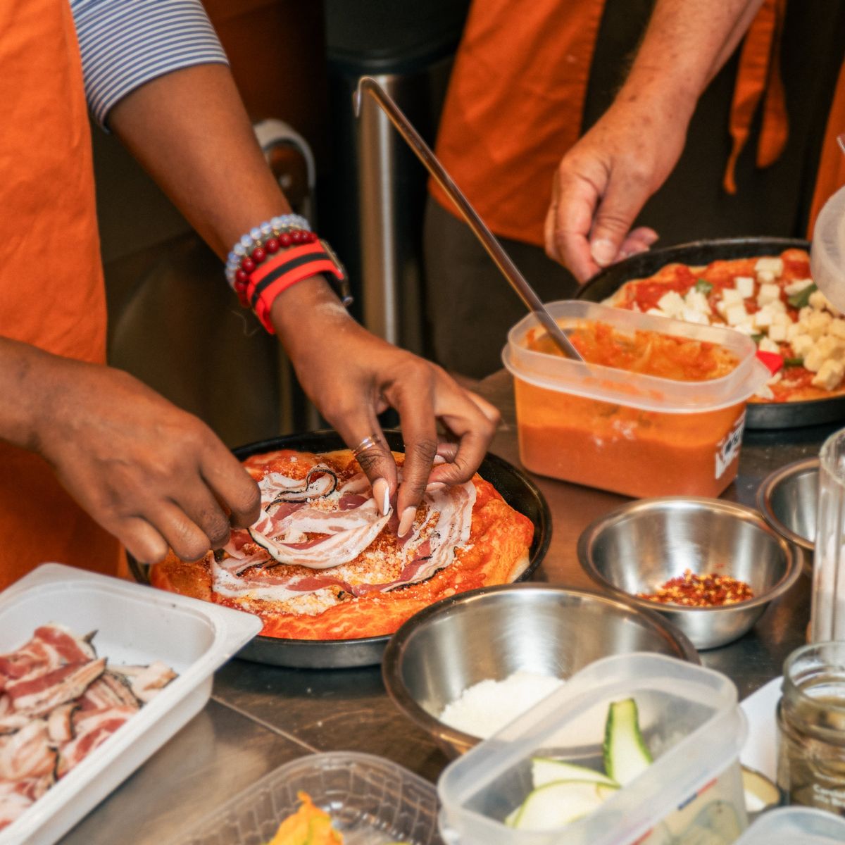 Pizza, Supplì & Gelato Cooking Class in Rome with Wine & Chef