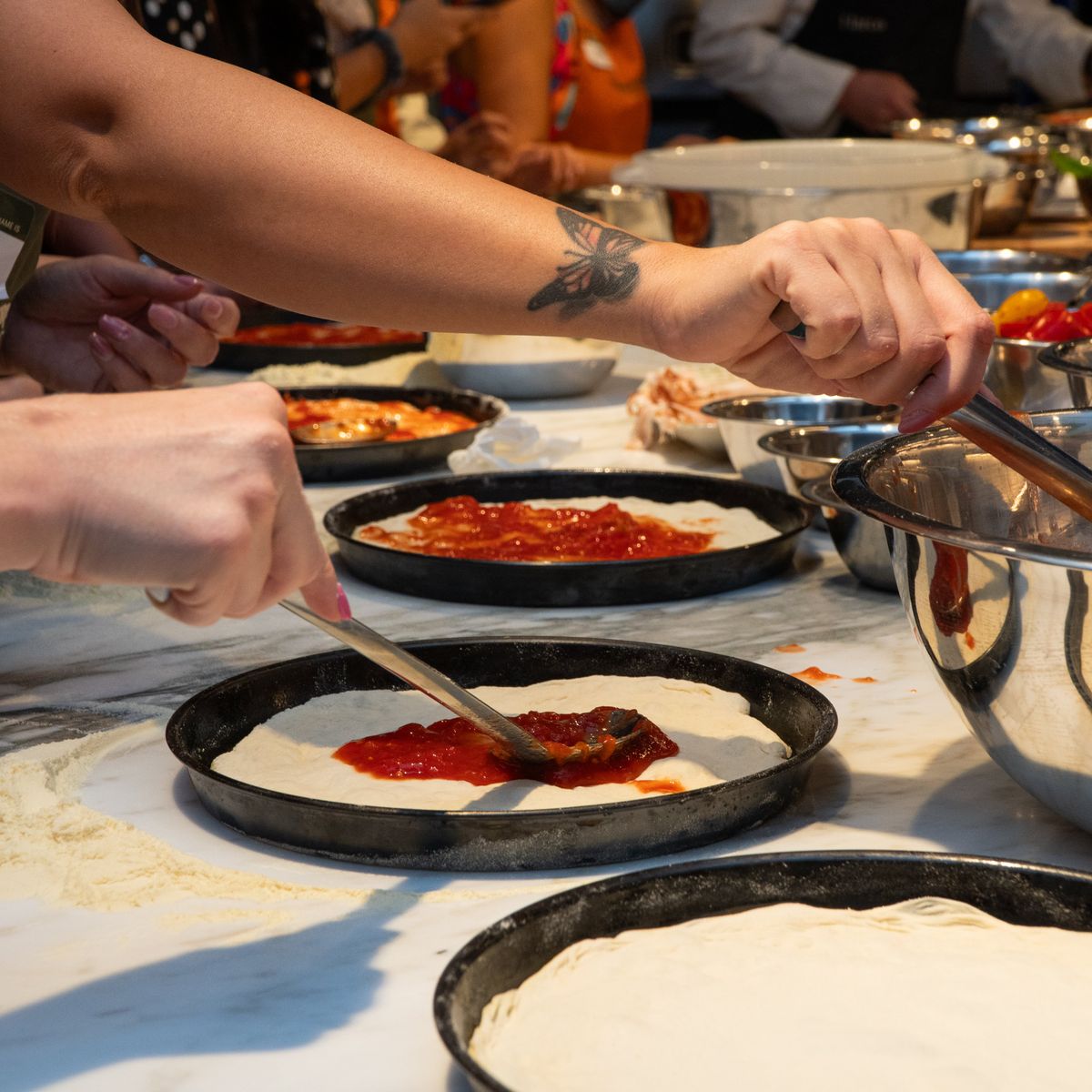 Pizza, Supplì & Gelato Cooking Class in Rome with Wine & Chef