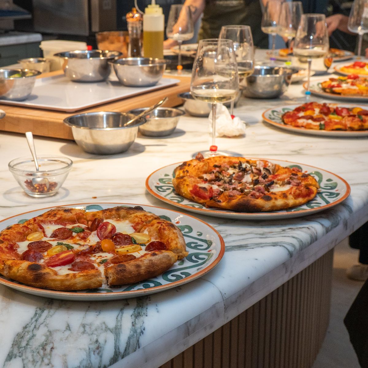 Pizza, Supplì & Gelato Cooking Class in Rome with Wine & Chef