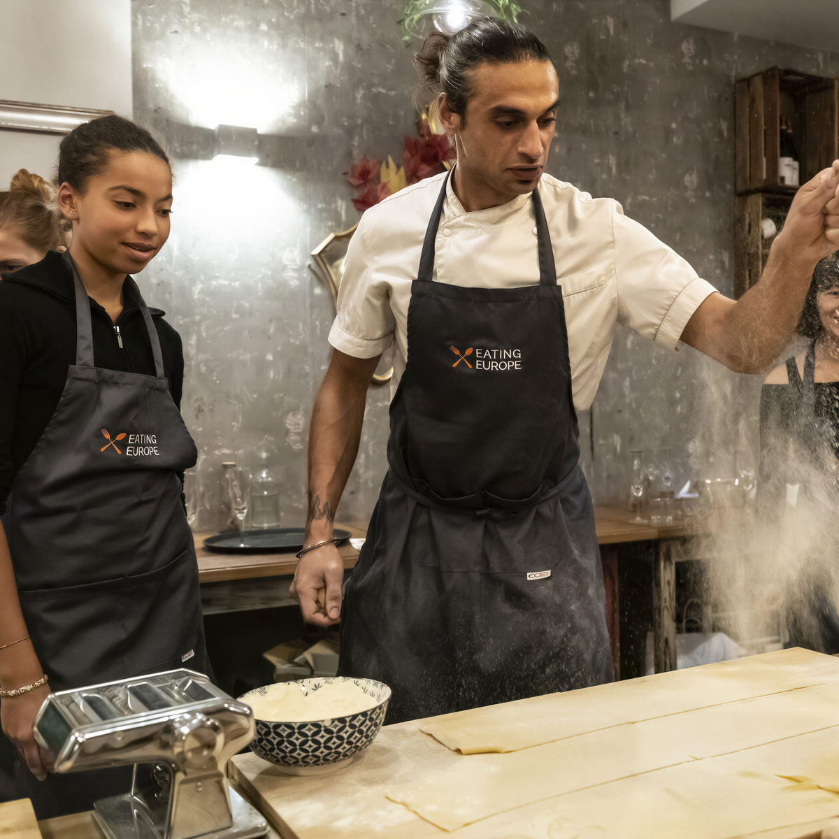 Expérience de fabrication de pâtes Trastevere à Rome
