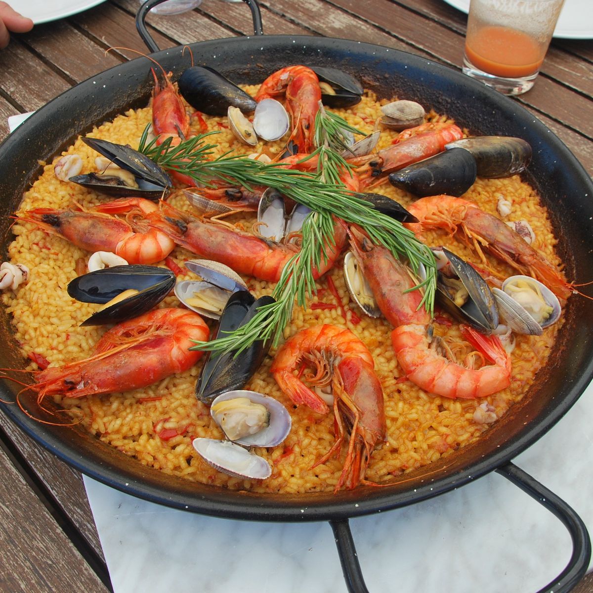 Rooftop Paella or Fideuà Cooking Class with Market Tour