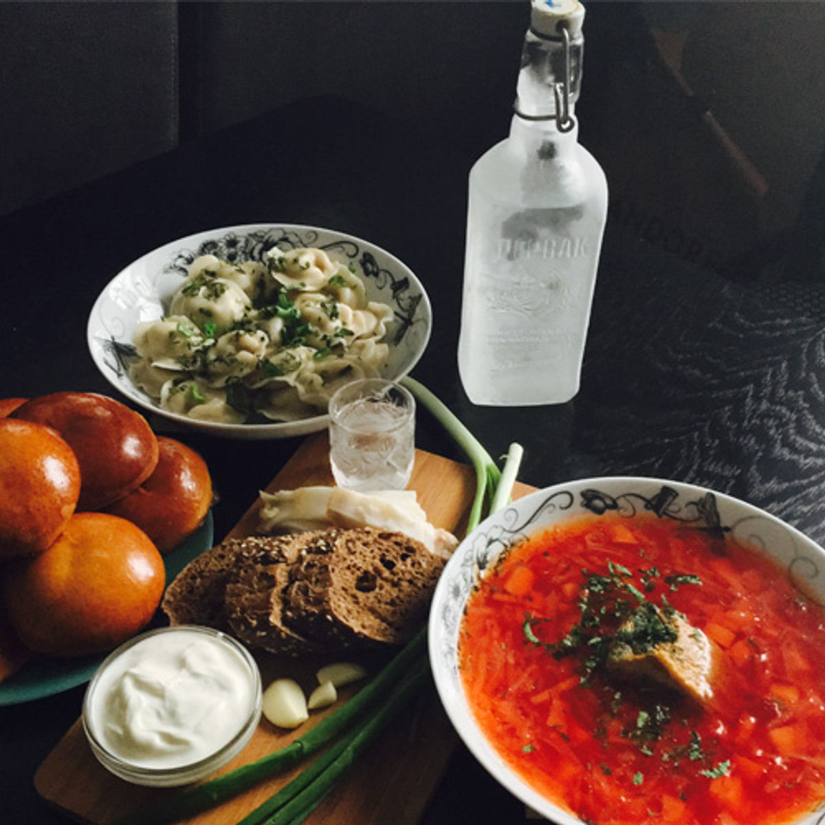 Russian Vodka Tasting with Local Cuisine