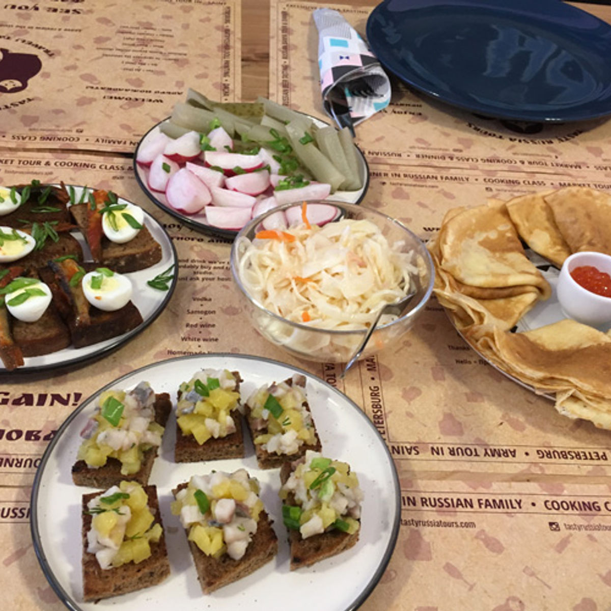 Russian Vodka Tasting with Local Cuisine