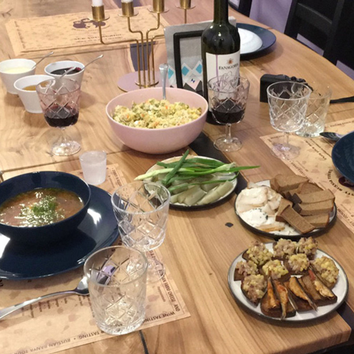 Russian Vodka Tasting with Local Cuisine