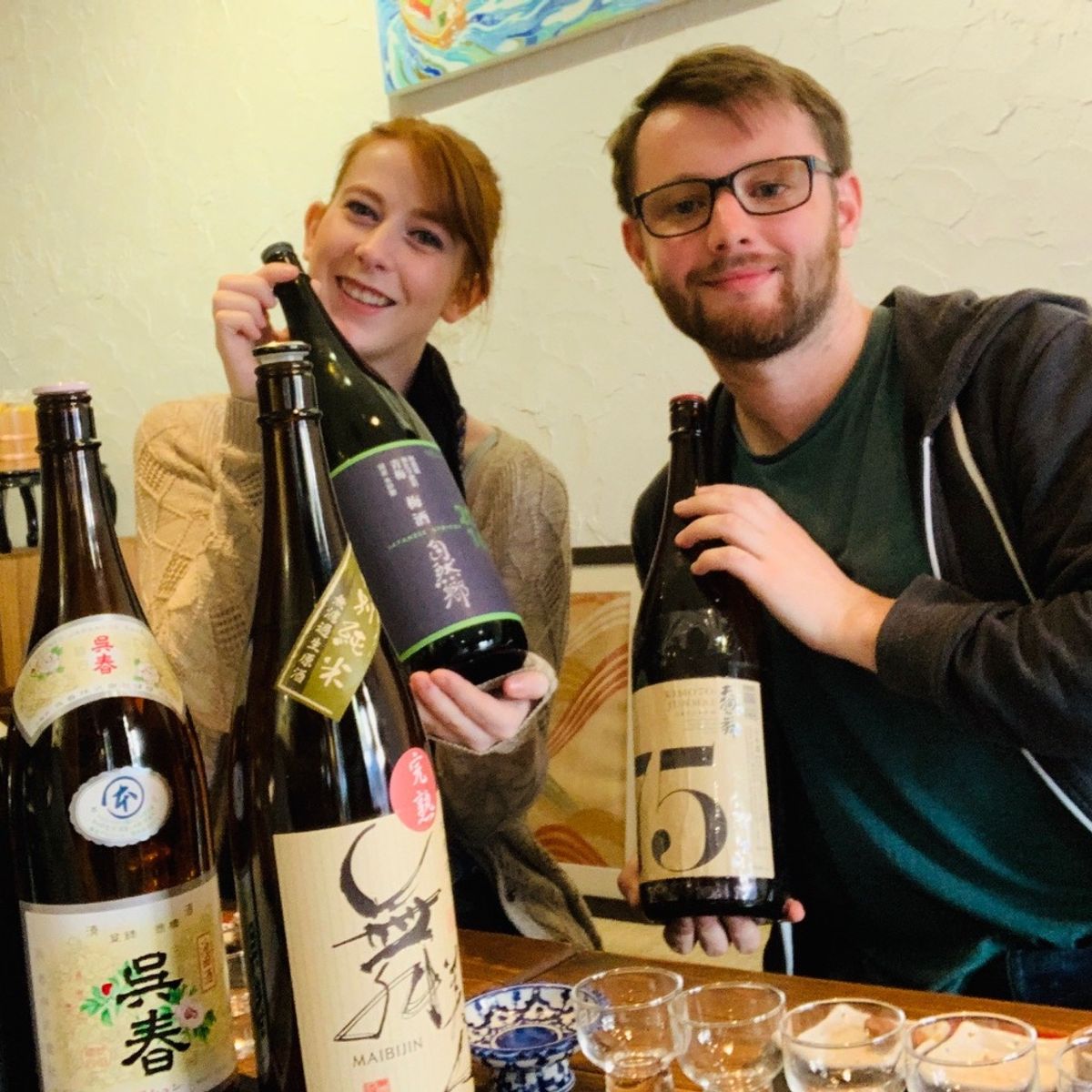 Sake Tasting at Chagohan Tokyo