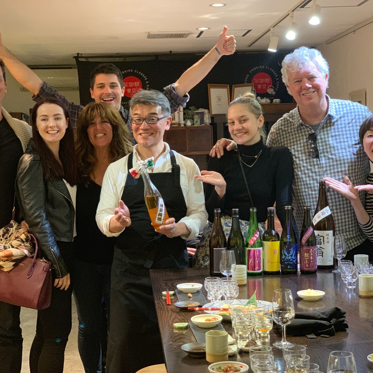 Sake Tasting at Chagohan Tokyo