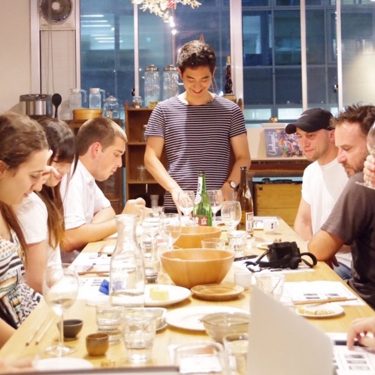 Sake Tasting Lesson with a Sake Sommelier