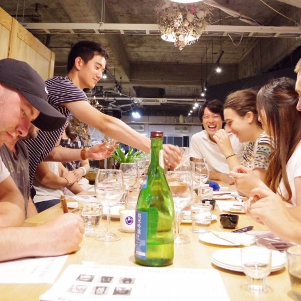 Sake Tasting Lesson with a Sake Sommelier