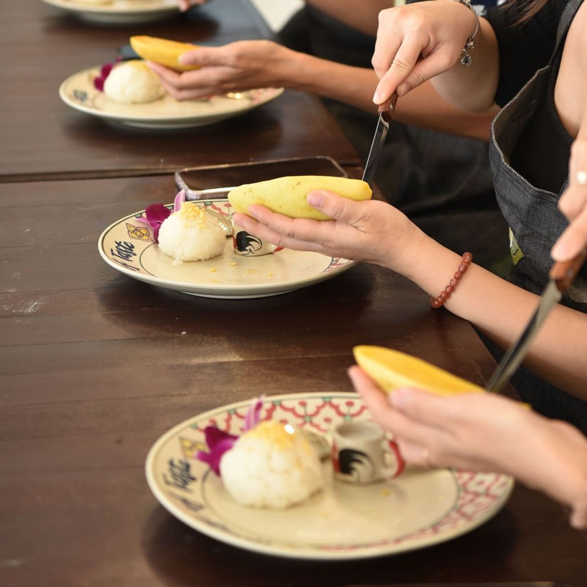 Sathon: Hands-On Thai Cooking Class & Market Tour Experience