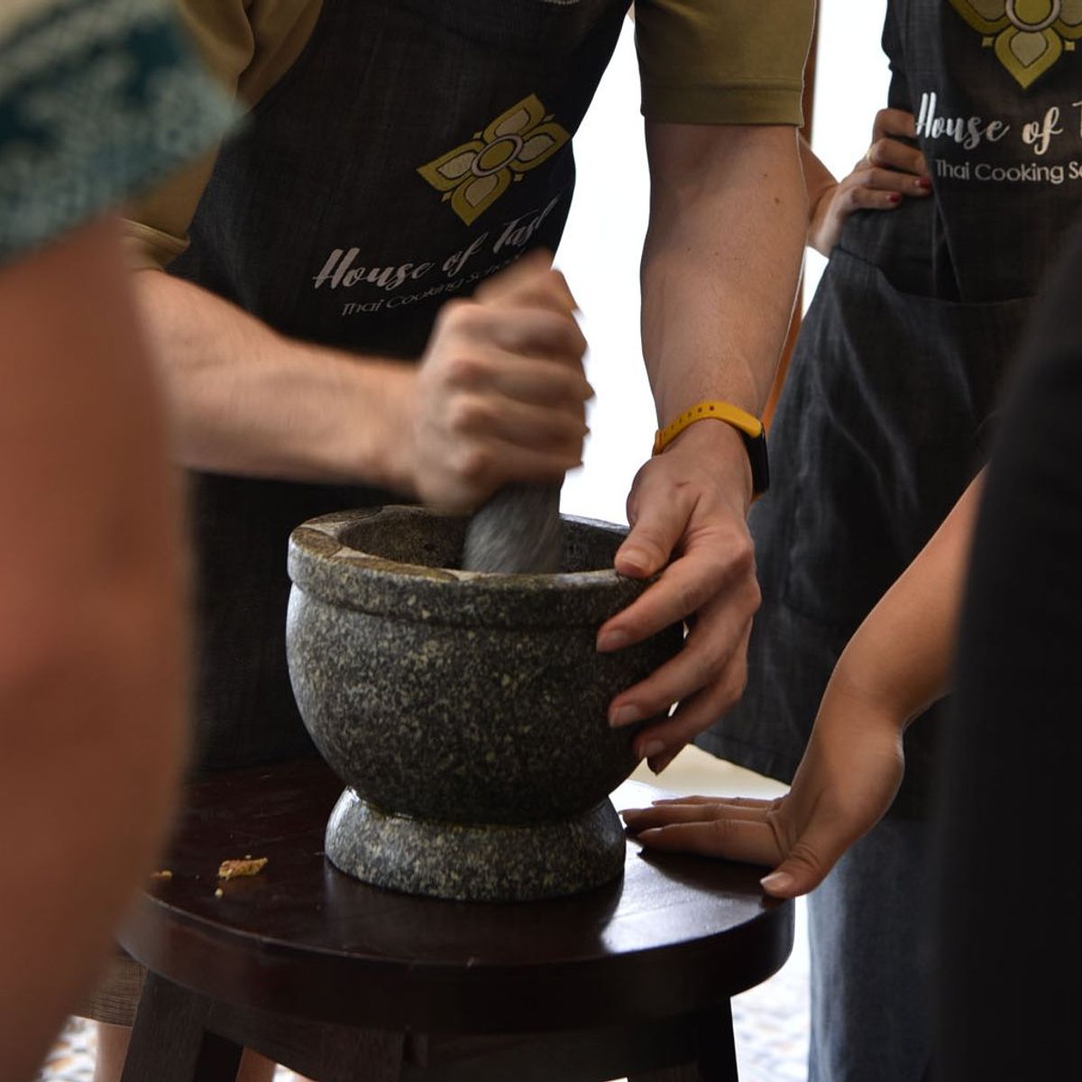 Sathon: Hands-On Thai Cooking Class & Market Tour Experience