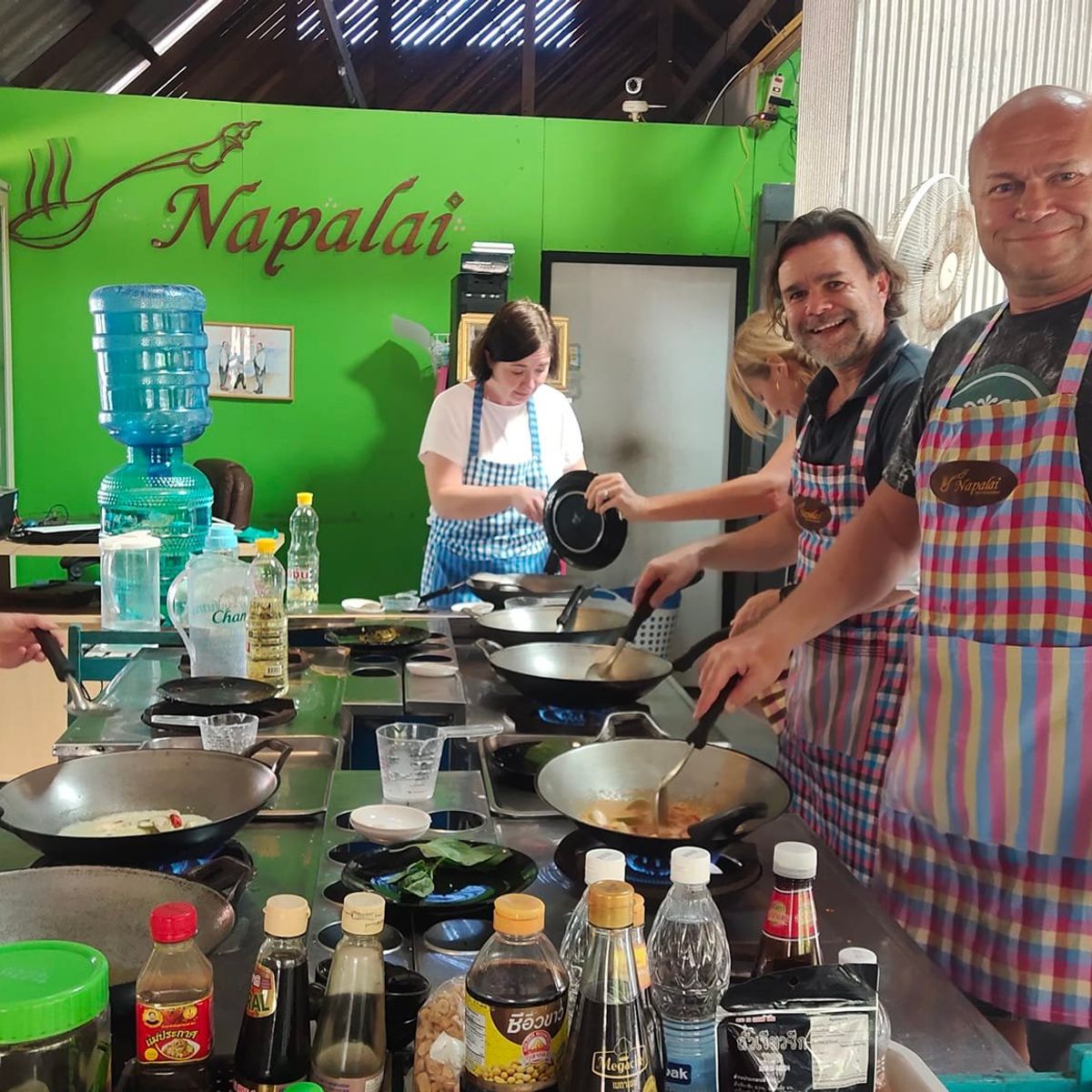 Short afternoon class at Napalai Thai Cuisine