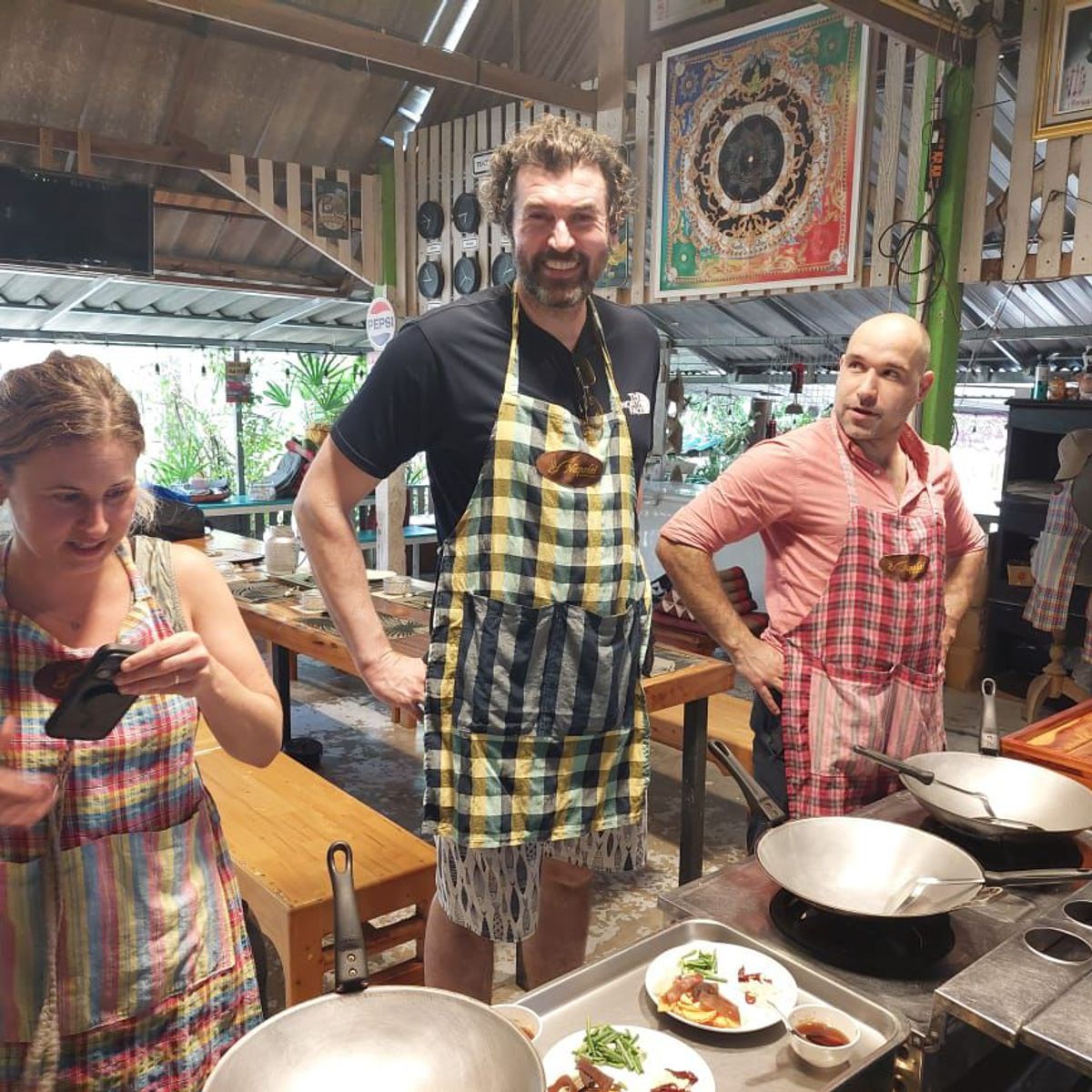 Short afternoon class at Napalai Thai Cuisine