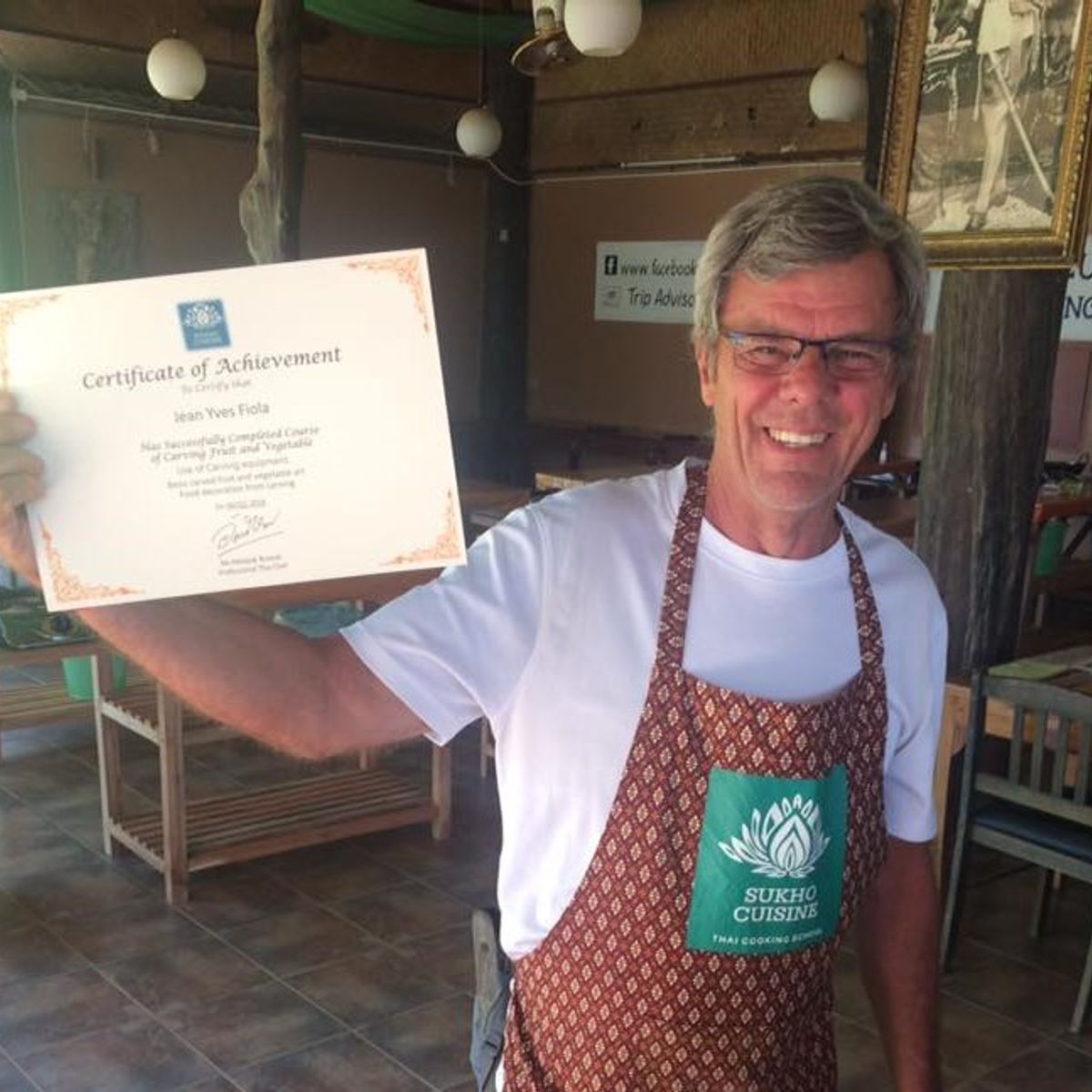 Short Authentic Lunch Cooking Program with Thai Master Chef at Sukho Cuisine Koh Lanta