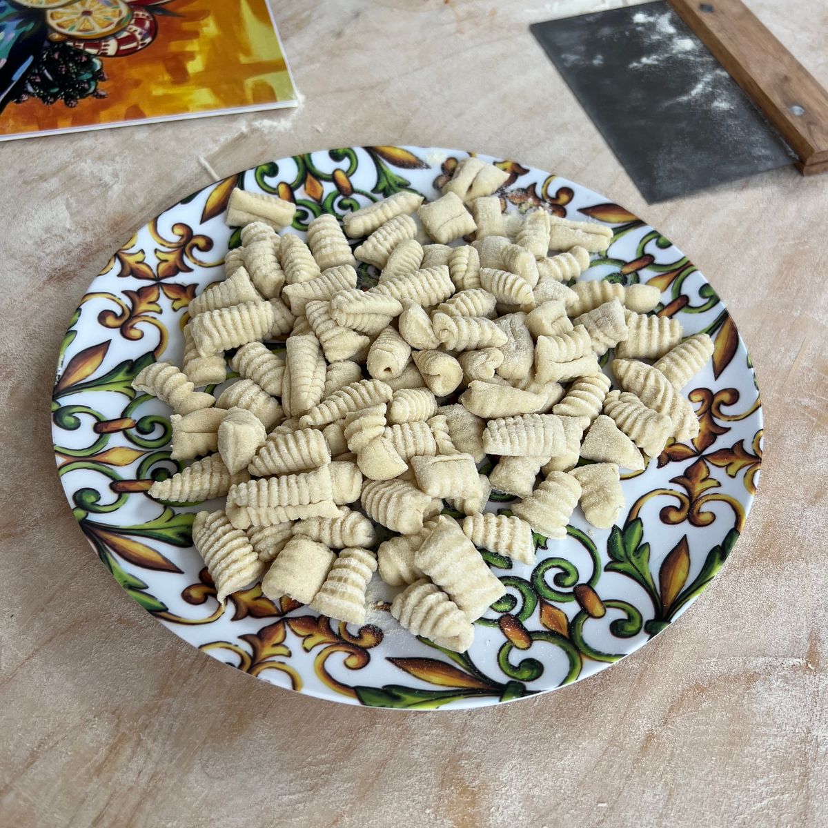 Sicilian Cuisine Culinary Class in the Garden