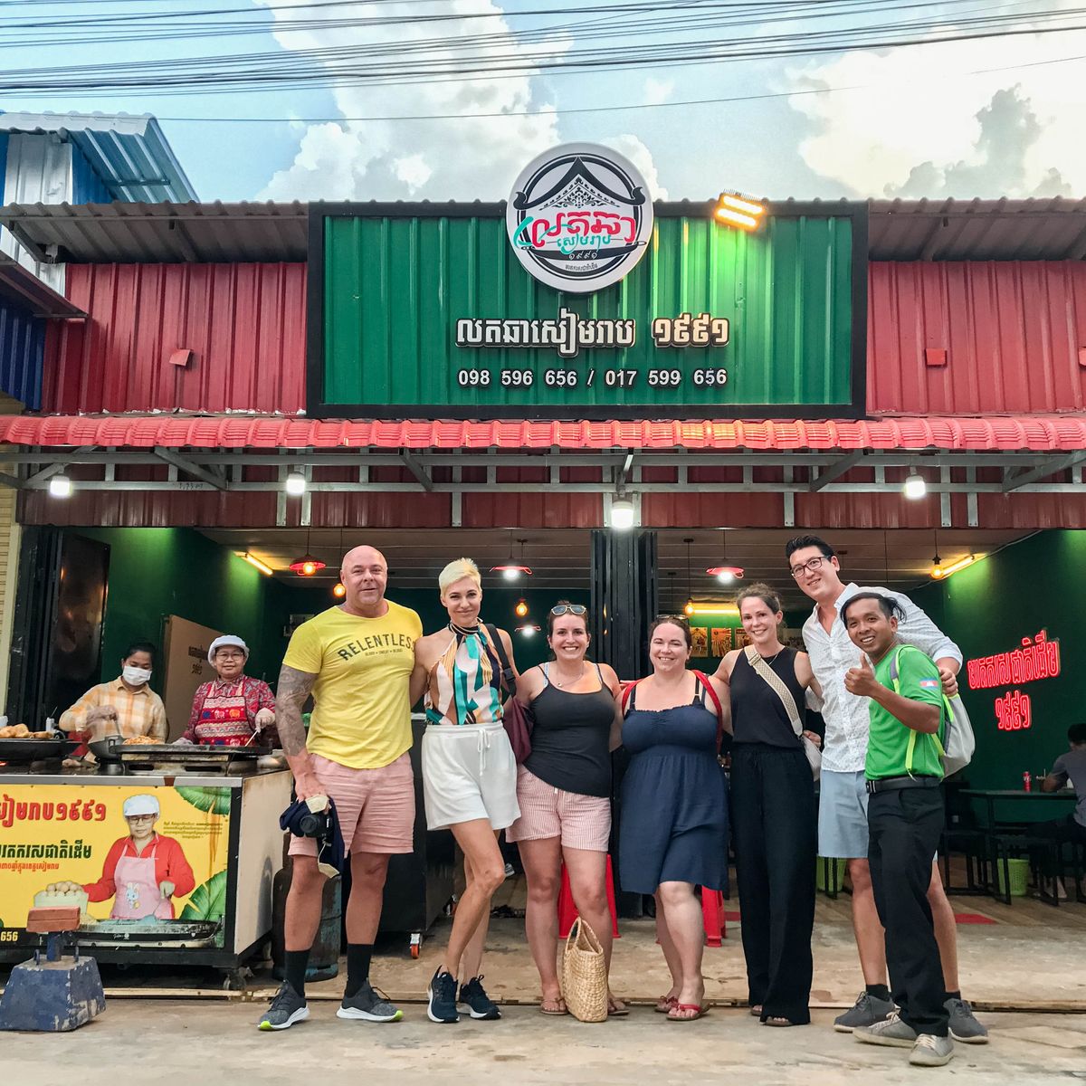 An Evening Culinary Journey with a Tuk Tuk Ride in Siem Reap