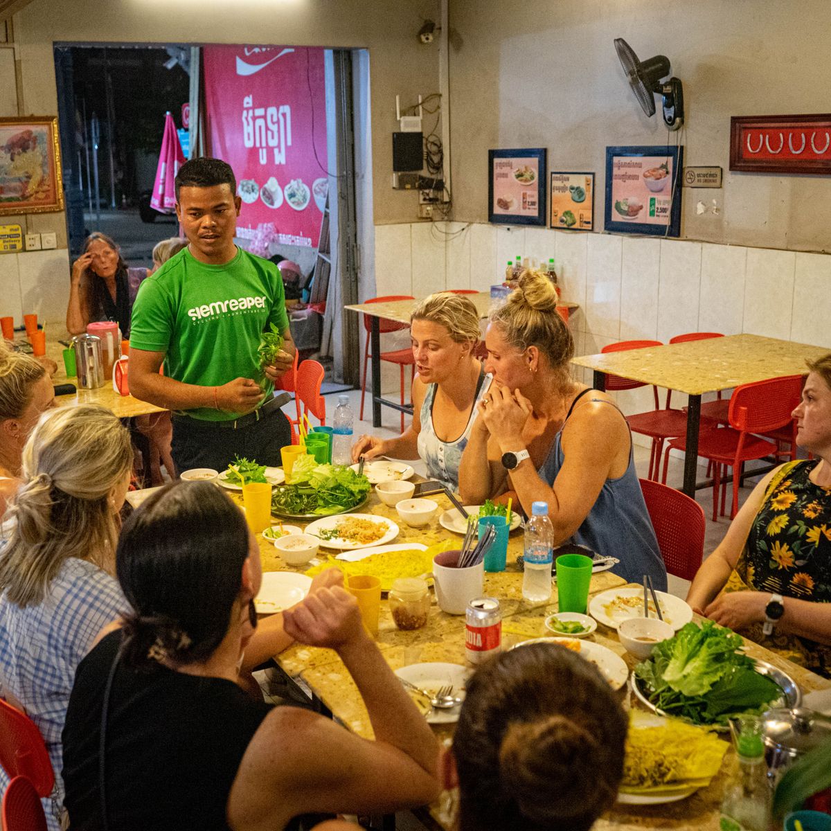 An Evening Culinary Journey with a Tuk Tuk Ride in Siem Reap
