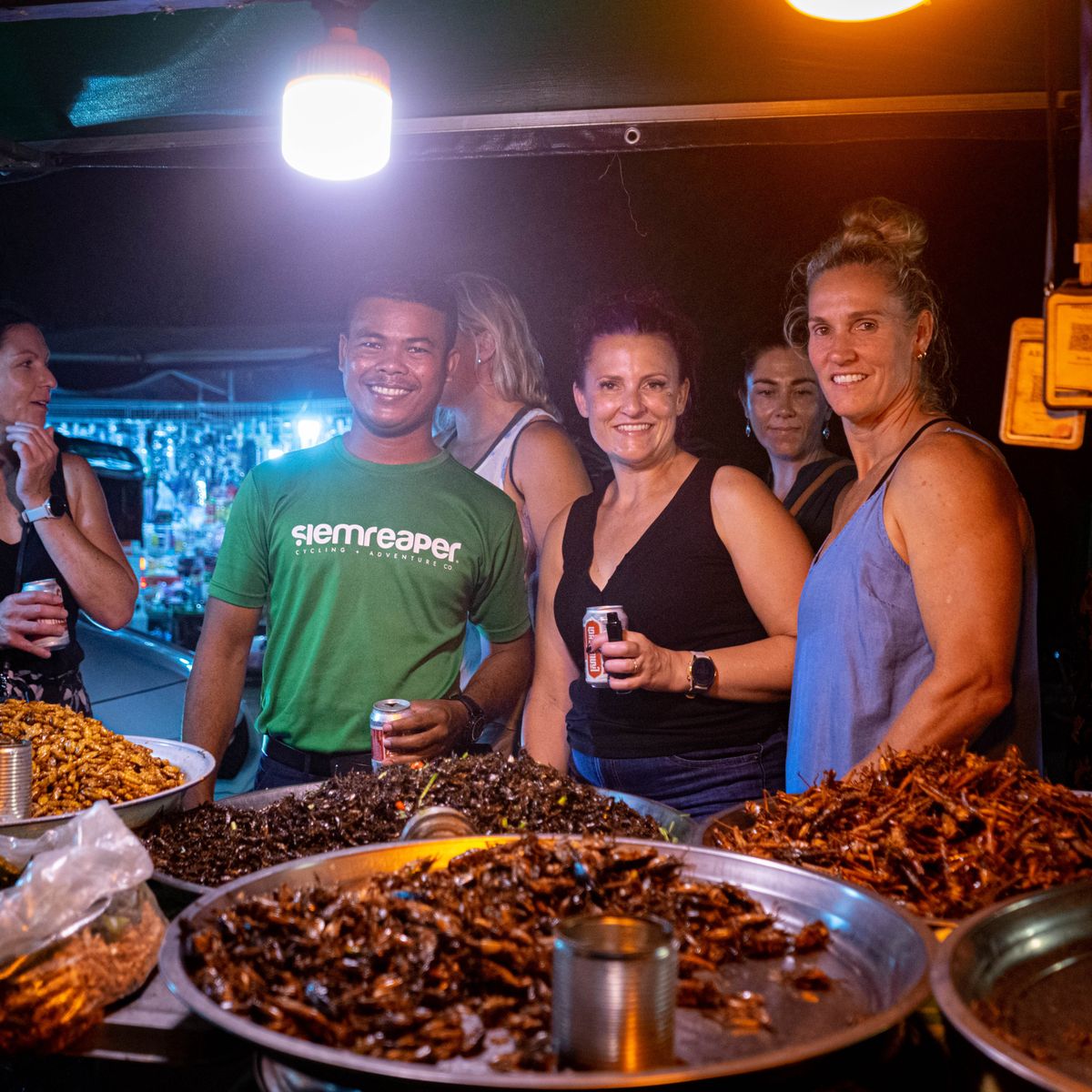 An Evening Culinary Journey with a Tuk Tuk Ride in Siem Reap