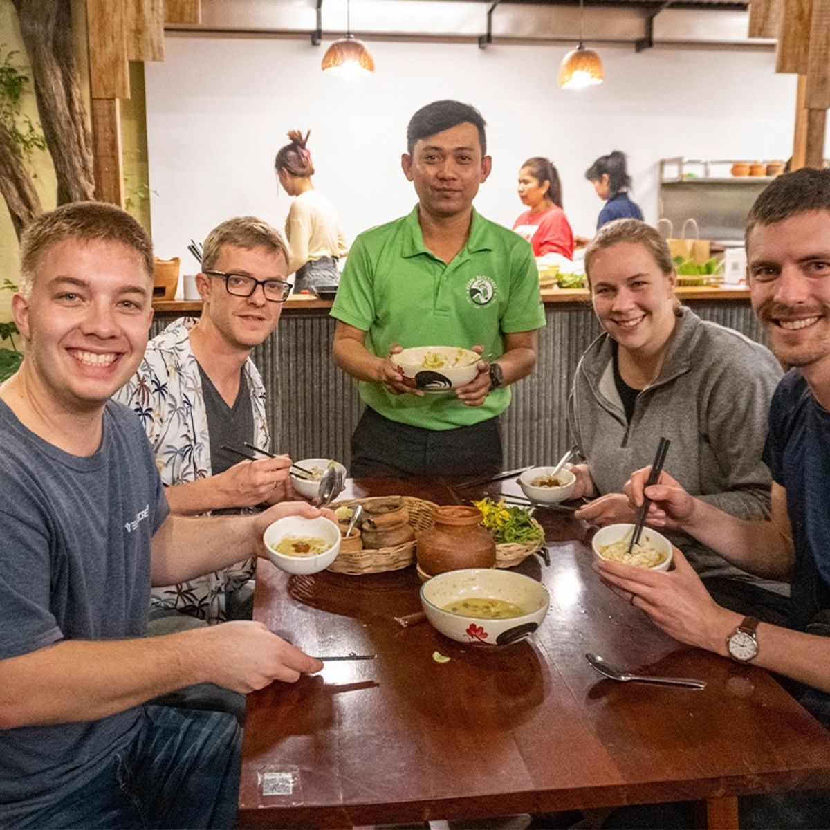 Evening Vespa Street Food Adventure in Siem Reap