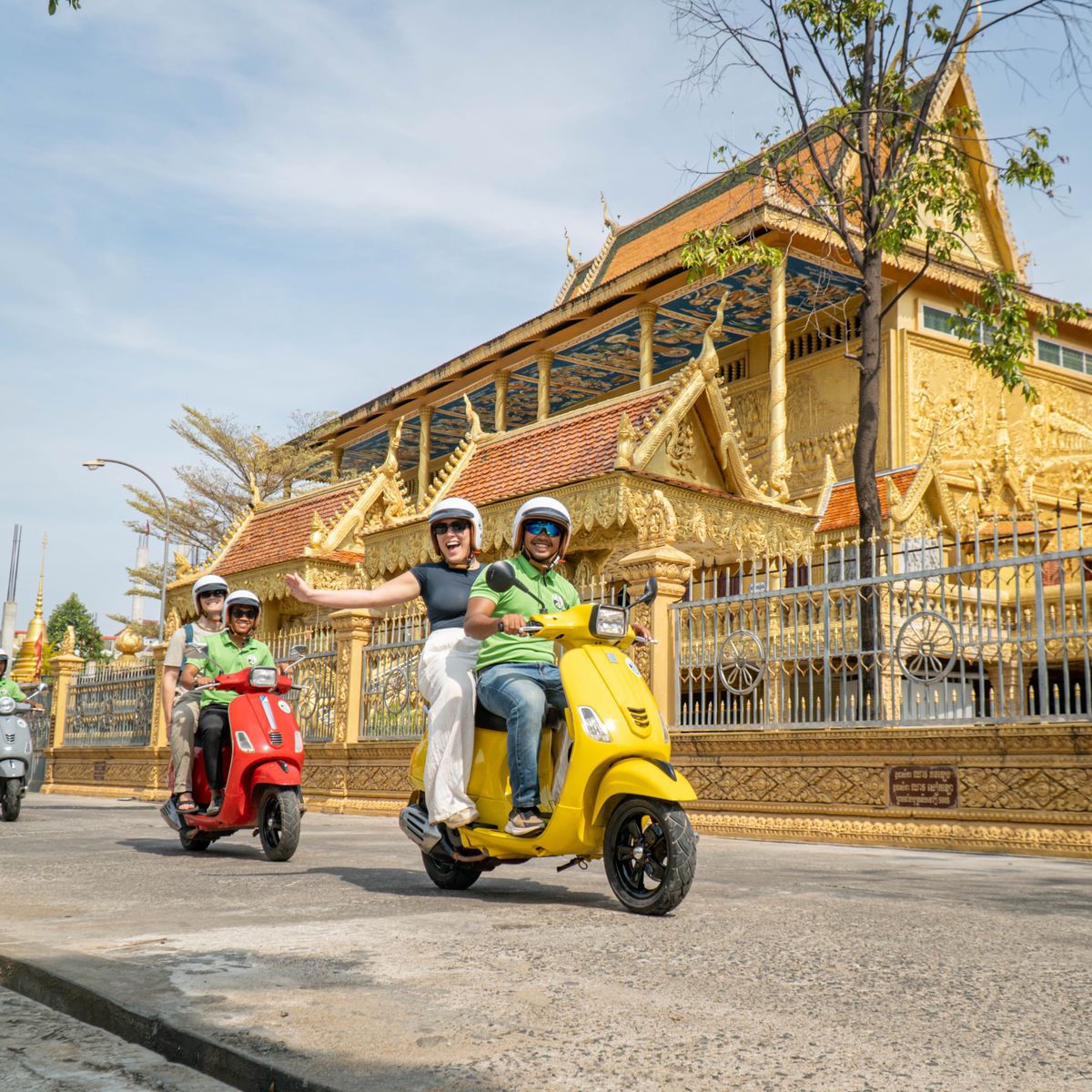 Silk Island Cambodian Cooking Class & Vespa Culinary Adventure