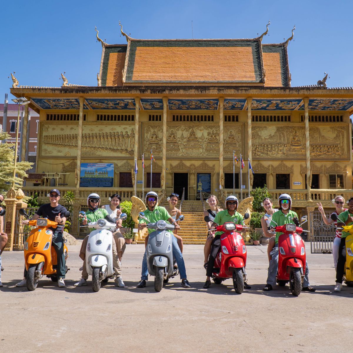Silk Island Cambodian Cooking Class & Vespa Culinary Adventure