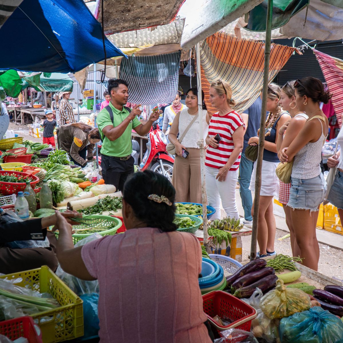 Silk Island Cambodian Cooking Class & Vespa Culinary Adventure