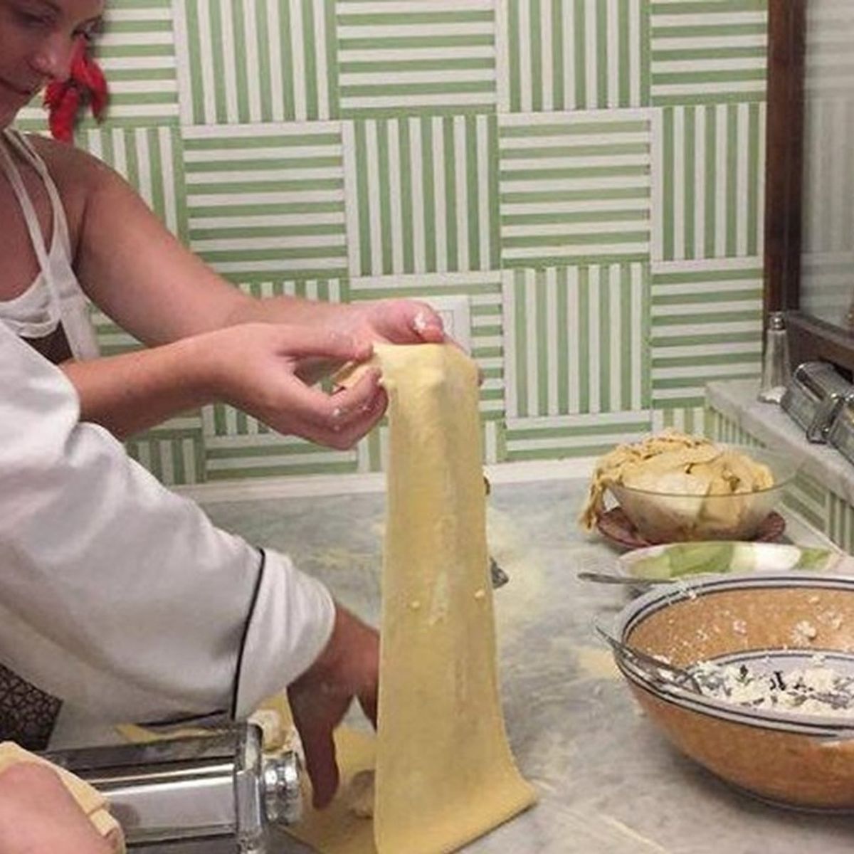 Sorrento Cooking Class with Wine and Limoncello Tasting for Small Groups