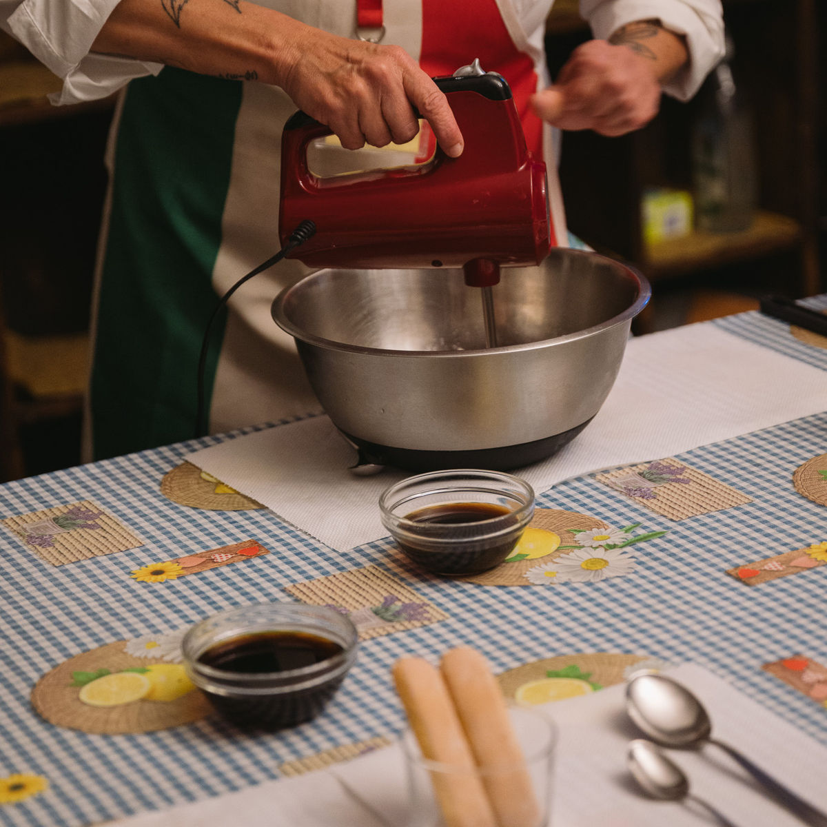 Authentic Sorrento Pasta & Tiramisu Cooking Class with Wine