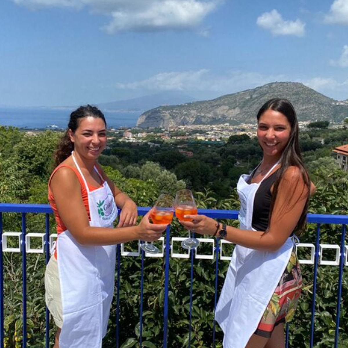 Sorrento Pizza Making Experience with Vesuvius Views