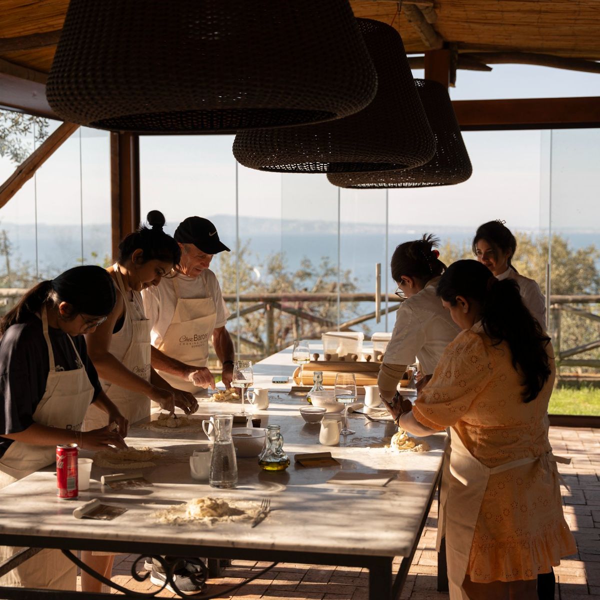 Southern Italian Cooking at Villa del Barone on the Sorrento Coast