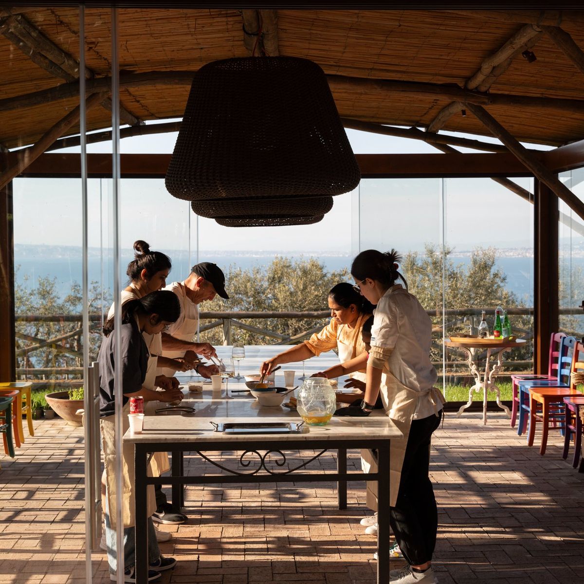 Southern Italian Cooking at Villa del Barone on the Sorrento Coast