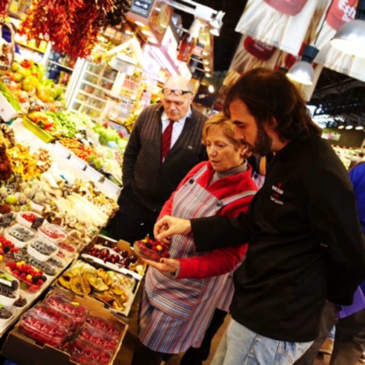 Spanish Cooking Class with Boqueria Market Tour