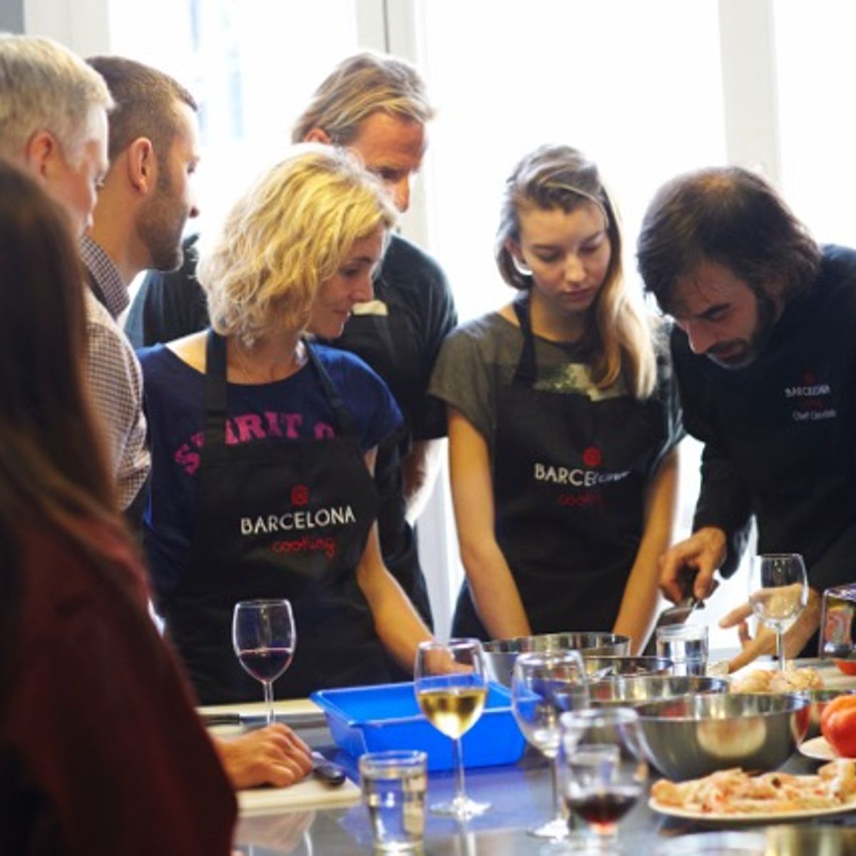 Spanish Cooking Class with Boqueria Market Tour