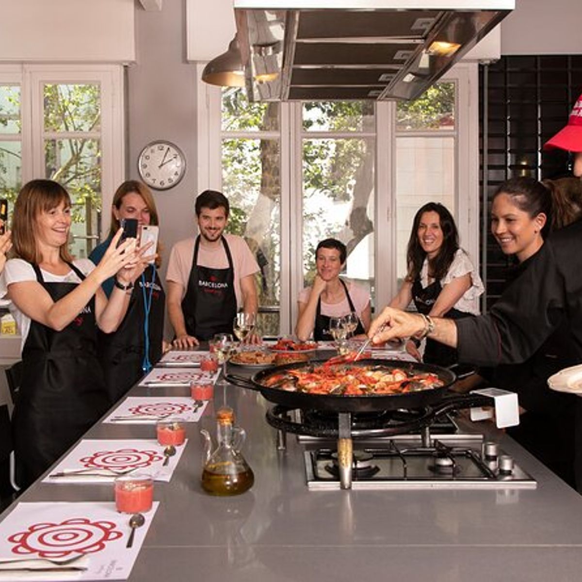 Cours de cuisine espagnole avec visite du marché de la Boqueria