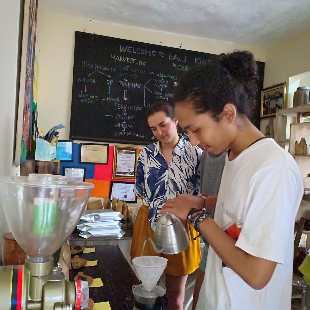 Cours de dégustation et de préparation de café à Ubud