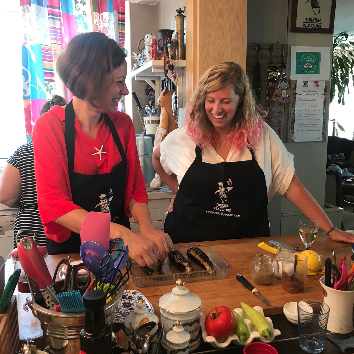 Istanbul Spice Bazaar Tour and Traditional Turkish Cooking Class