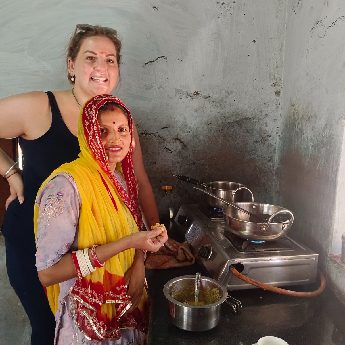 Authentic Indian Cooking Experience with Market Visit