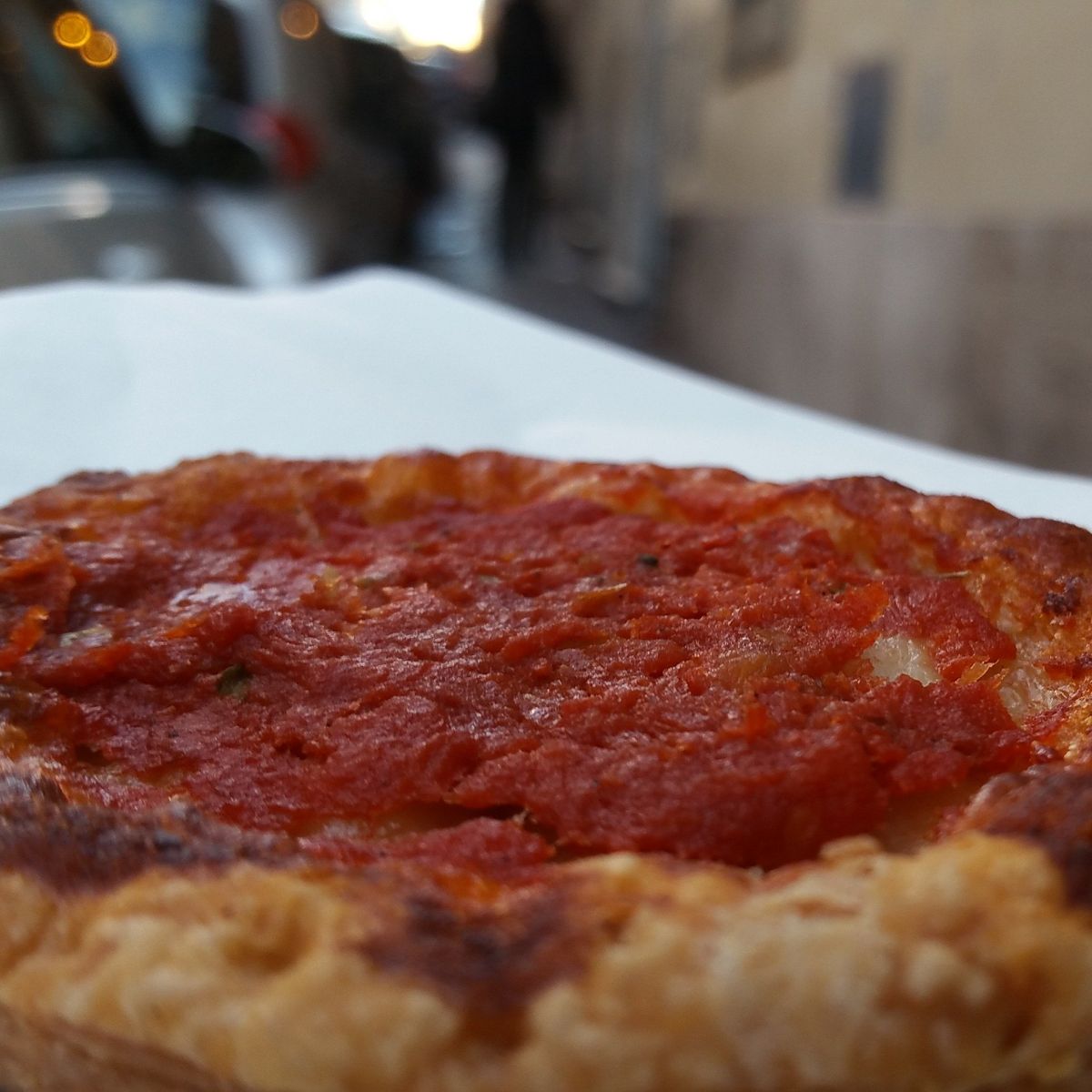 Pizza Tasting off the Beaten Path near the Colosseum at Sunset